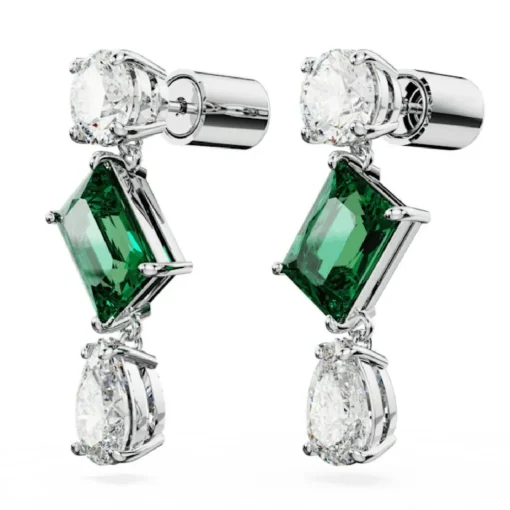 Boucles d'oreilles Swarovski Mesmera 5665878 - PE SD TRIO White/RHS