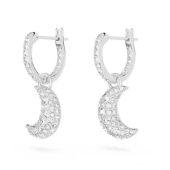 Boucles d'oreilles Swarovski Luna 5666157 - PE Mini CRE/RHS