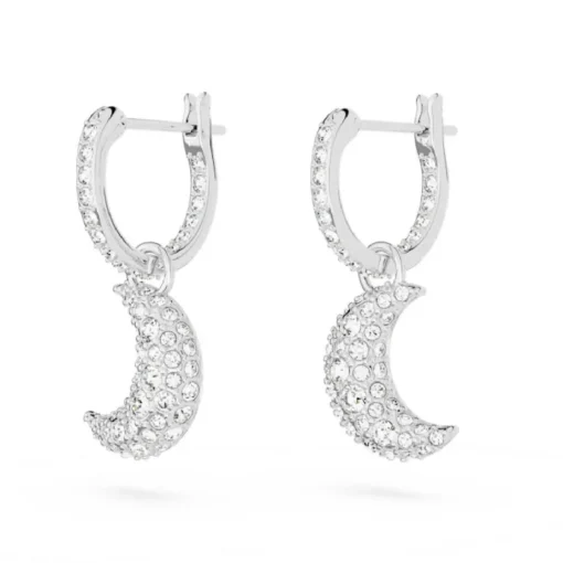 Boucles d'oreilles Swarovski Luna 5666157 - PE Mini CRE/RHS