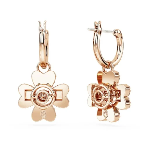 Boucles d'oreilles Swarovski Idyllia 5674212 - PE MN CZ Clover Silk/ROS