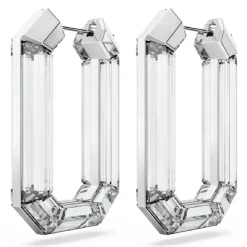 Boucles d'oreilles Swarovski Lucent 5671087 - PE WHI/RHS