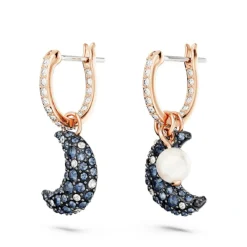 Boucles d'oreilles Swarovski Luna 5671569 - PE MUL/ROS