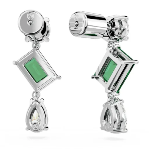 Boucles d'oreilles Swarovski Mesmera 5665878 - PE SD TRIO White/RHS