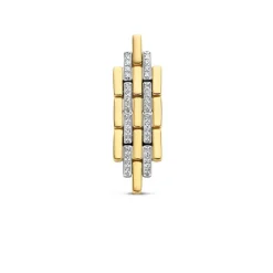 Boucles d'oreilles Ti Sento 7891ZY-H - Argent, plaqué or