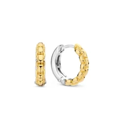 Boucles D'Oreilles Ti Sento - 7961SY Argent Doré Effet Tressé