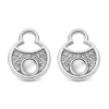 Boucles d'oreilles Ti Sento 9188MW - Boucles d'oreilles Acier Argentées Femme