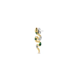 Boucles d'oreilles Ti Sento 7827EM-H - Argent, plaqué or