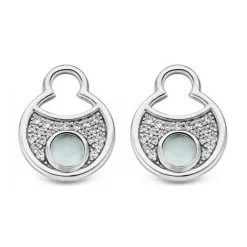 Boucles d'oreilles Ti Sento 9188WL - Boucles d'oreilles Acier Argentées Femme