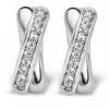 Boucles d'oreilles Ti Sento 7667ZI - Boucles d'oreilles Argent Cristaux Blancs Femme