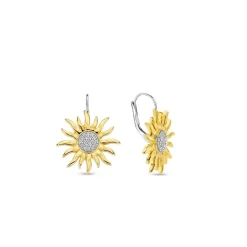 Boucles D'Oreilles Ti Sento - 7972ZY Argent Doré Soleil