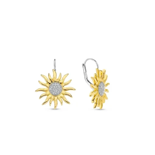 Boucles D'Oreilles Ti Sento - 7972ZY Argent Doré Soleil