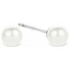 Boucles d'oreilles Ti Sento 7582PW - Boucles d'oreilles Argent Blanches Perle