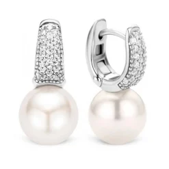 Boucles d'oreilles Ti Sento Liberation 7750PW - Boucles d'oreilles Argent Perles Blanches Femme