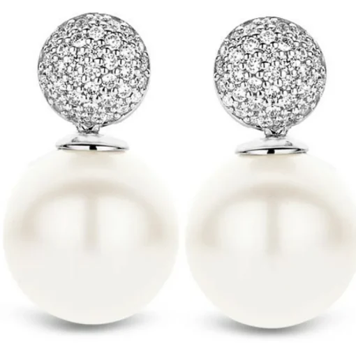 Boucles d'oreilles Ti Sento 7721PW - Boucles d'oreilles Argent Perle