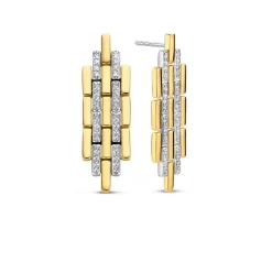 Boucles d'oreilles Ti Sento 7891ZY - Argent, plaqué or