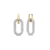 Boucles d'oreilles Ti Sento 7844ZY - Argent, plaqué or
