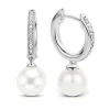 Boucles d'oreilles Ti Sento 7696PW - Boucles d'oreilles Blanches Strass