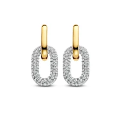 Boucles d'oreilles Ti Sento 7904ZY - Argent, plaqué or