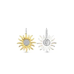 Boucles D'Oreilles Ti Sento - 7972ZY Argent Doré Soleil