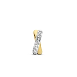 Boucles d'oreilles Ti Sento 7667ZY-H - Argent, plaqué or