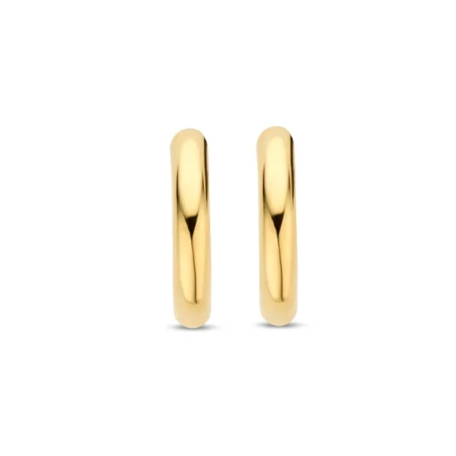 Boucles D'Oreilles Ti Sento - 7812YS Argent Doré Anneaux