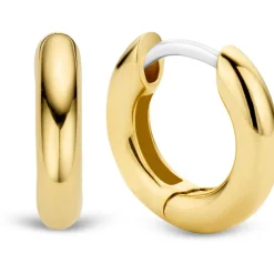 Boucles d'oreilles Ti Sento 7210SY - Boucles d'oreilles Argent Dorées Circulaires