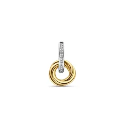 Boucles d'oreilles Ti Sento 7857ZY-H - Argent, plaqué or