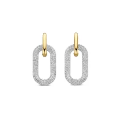 Boucles d'oreilles Ti Sento 7844ZY - Argent, plaqué or