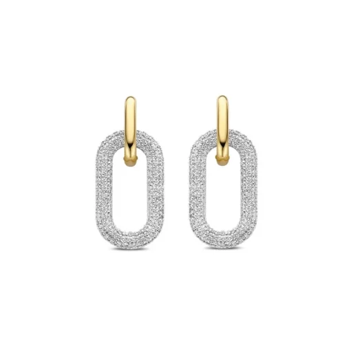 Boucles d'oreilles Ti Sento 7844ZY - Argent, plaqué or