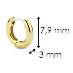 Boucles d’oreilles Ti Sento 7210YS-H - Argent, plaqué or
