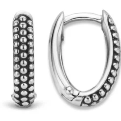 Boucles d'oreilles Ti Sento 7759SB - Boucles d'oreilles Argent Anneau bulles Femme