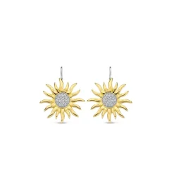 Boucles D'Oreilles Ti Sento - 7972ZY Argent Doré Soleil