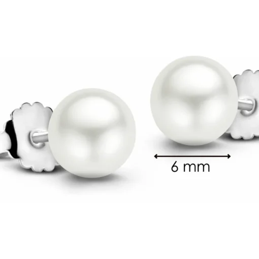 Boucles d'oreilles Ti Sento 7582PW - Boucles d'oreilles Argent Blanches Perle