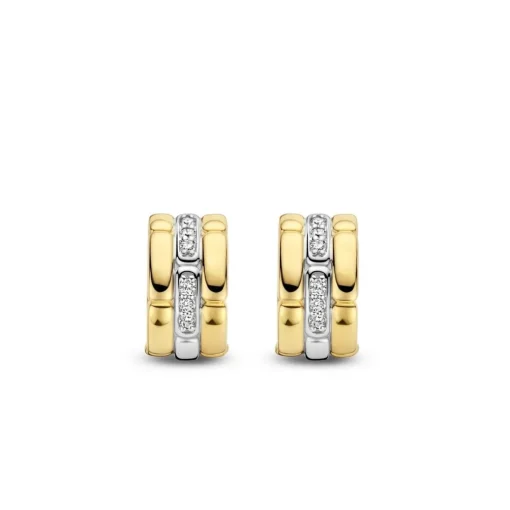 Boucles d'oreilles Ti Sento 7890ZY - Argent, plaqué or