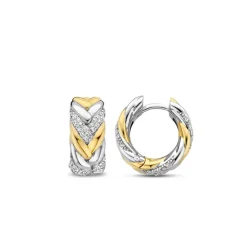 Boucles d'oreilles Ti Sento 7884ZY - Argent, plaqué or