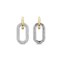 Boucles d'oreilles Ti Sento 7844ZY - Argent, plaqué or