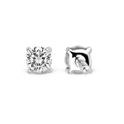 Boucles d'Oreilles Ti Sento Indigo Impressions 7790ZI - Boucles d'Oreilles puces Argent oxydes de zirconium sertis griffe