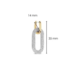 Boucles d’oreilles Ti Sento 7844ZY-H – Doré