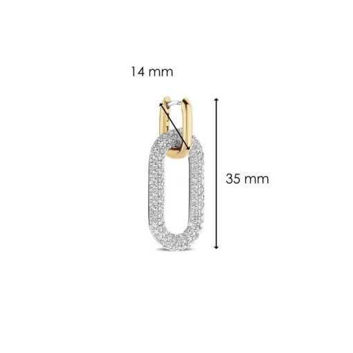 Boucles d’oreilles Ti Sento 7844ZY-H – Doré