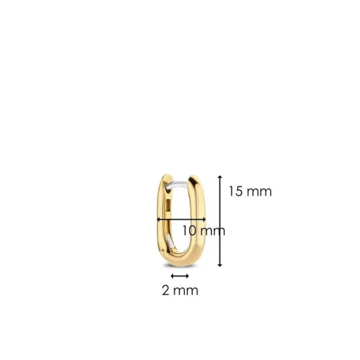 Boucles d'oreilles Ti Sento 7845SY-H - Argent, plaqué or