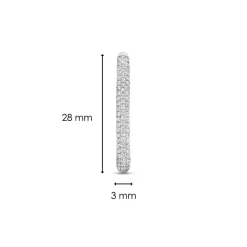 Boucles d'oreilles Ti Sento 7902ZI-H - Argent