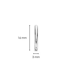 Boucles d'oreilles Ti Sento 7901SI-H - Argent