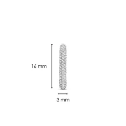 Boucles d'oreilles Ti Sento 7901ZI-H - Argent