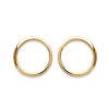 Boucles oreilles anneau plaqué or Maison de la Bijouterie Y5Y3Z00
