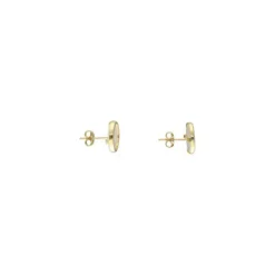 Boucles oreilles anneau plaqué or Maison de la Bijouterie Y5Y3Z00