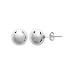 Boucles oreilles boules argent Maison de la Bijouterie Z0Y403YZ0