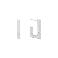 Boucles oreilles Calvin Klein Soft Square - 35000459 Acier Argent