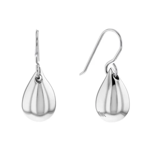Boucles oreilles Calvin Klein Sculptured Drops - 35000073 Acier Argent