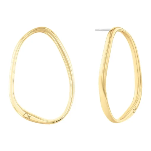 Boucles oreilles Calvin Klein Elongated Drops - 35000451 Acier Doré