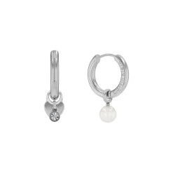 Boucles oreilles Calvin Klein Huggie - 35700001 Acier Argent